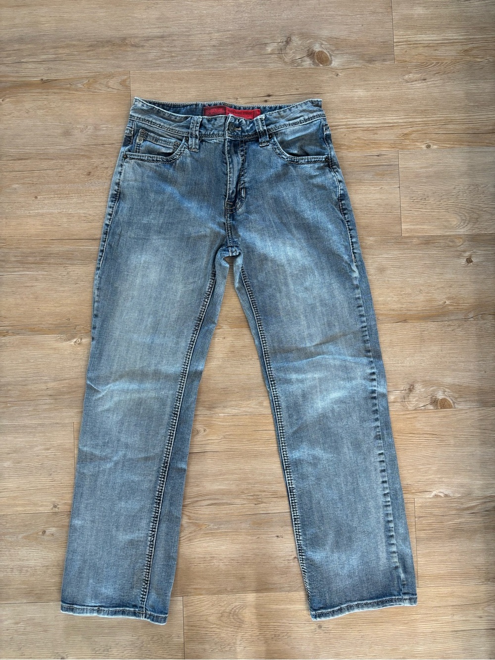 Men's Relaxed Fit Medium Blue Jeans - Classic Casual Style